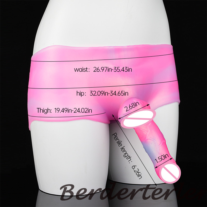 Female Wear Silicone Dildo Penis Lesbian Females Strap on Masturbator Sex Toys gallery