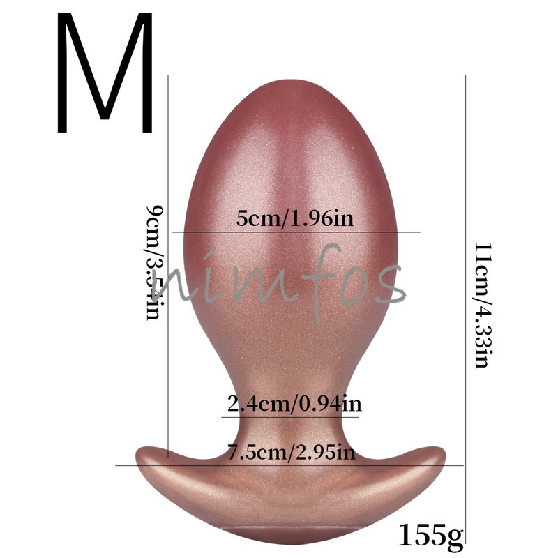 Huge Big Silicone Wearable Anal Butt Plug Dildo G-spot for Men-Women Sex-Toys gallery