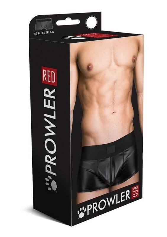 Prowler RED Wetlook Ass-Less Trunk - XXL - Black