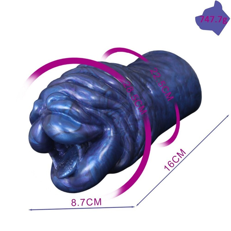 3D Mouth-Blowjob-Male-Masturbator-Real-Deep-Throat-Artificial-Pocket-Vaginal