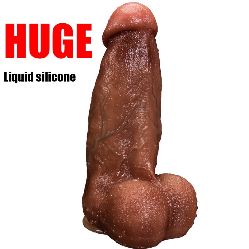 Big-Dildo Giant-Thick-Realistic-Huge-Suction-Cup-Penis-Anal-Sex-Toy-Women Dick gallery