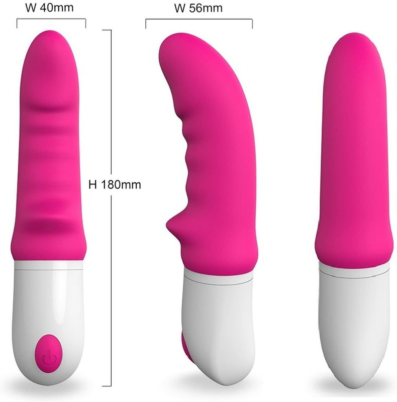 S-Hande – Spapta – S022- Rechargeable Handheld Vibrating Wireless Sex Toy – Pink