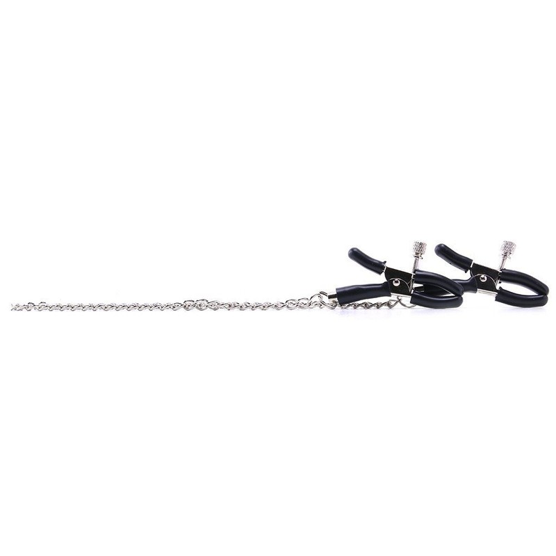 Fetish Fantasy Alligator Nipple Clamps Chain SM Bondage Sex Toy Body Jewelry gallery