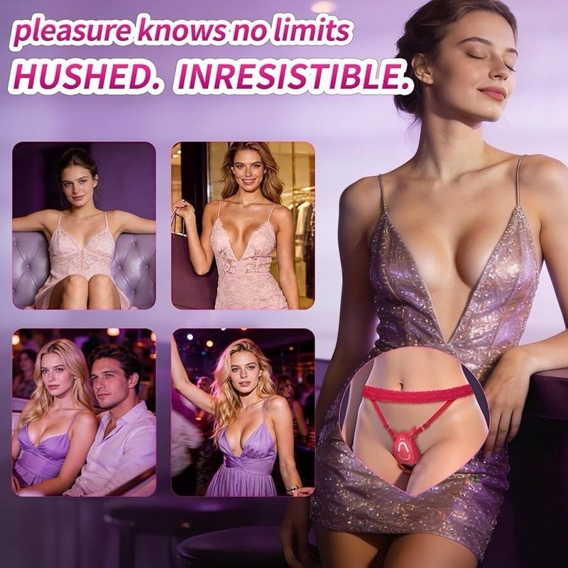 Wearable Vibrator Women & Men Sex Toys Vibrating Panties - Cock Ring App Remote gallery