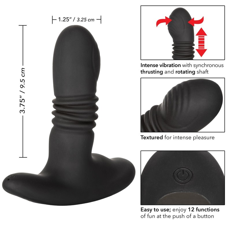 Eclipse Thrusting Rotator Probe Multifunction Silicone Waterproof gallery