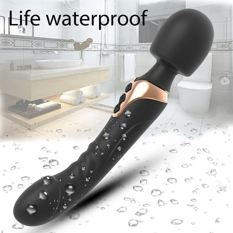 Sex Toy Women Vibrating Clit Nippple G-spot Anal Dildo Vibrator Rechargeable US