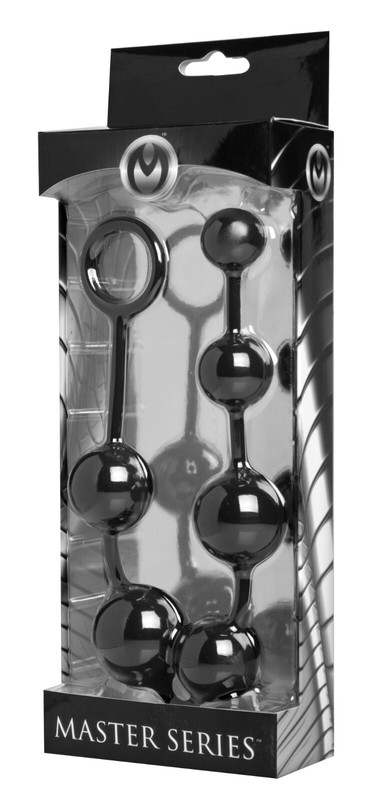 Serpent 6 Silicone Beads of Pleasure Graduated 16" Anal Butt Plug Master Series gallery