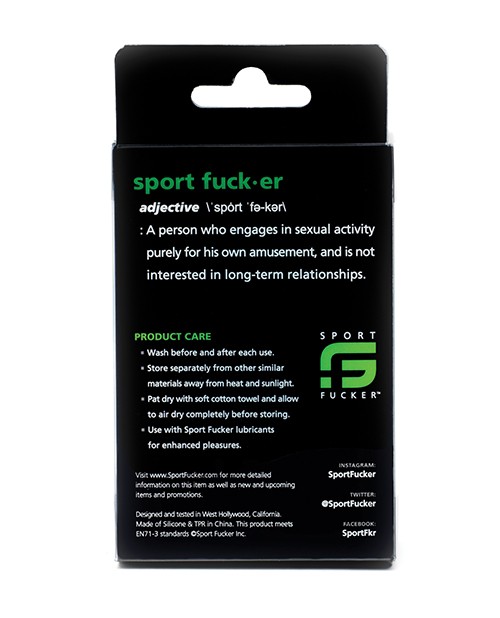 Thick Penis Ring 1" Green Sport loveer Chubby C-Ring for Men Army gallery