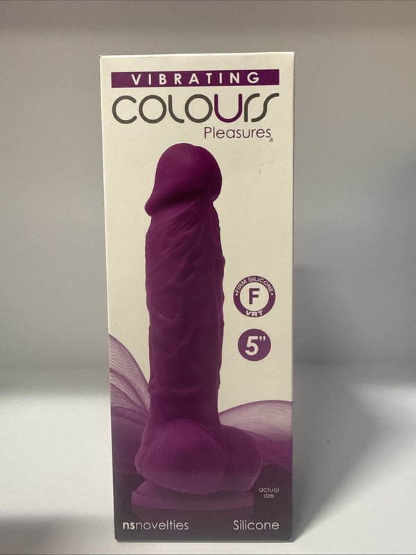 Ns Novelties Vibrating Colours Pleasures 5”