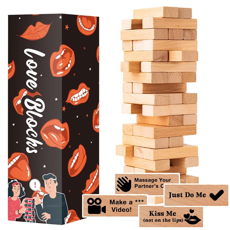 Allonu 54Pcs Lust Tower A Bold Flirty Twist On The Lust Tower For Daring Adults