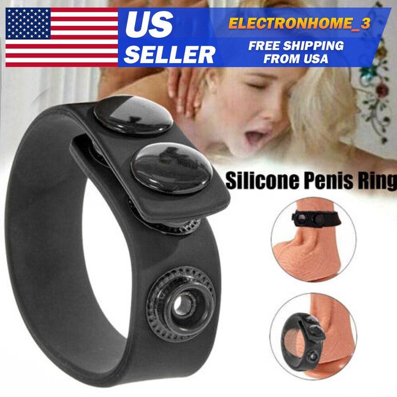 Adjustable Penis Cock Ring Enhancer Prolonging Delay Ejaculation Men Sex Toy