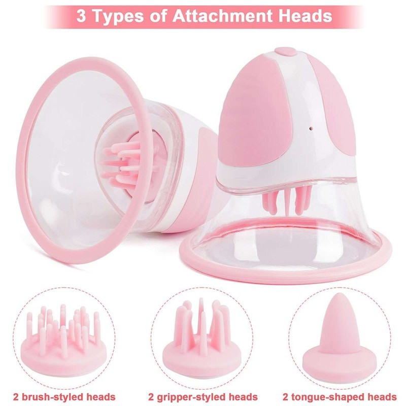 Nipple Enlargement Suction Pump Vacuum Sucker Breast Enhance Massager-Vibrater gallery