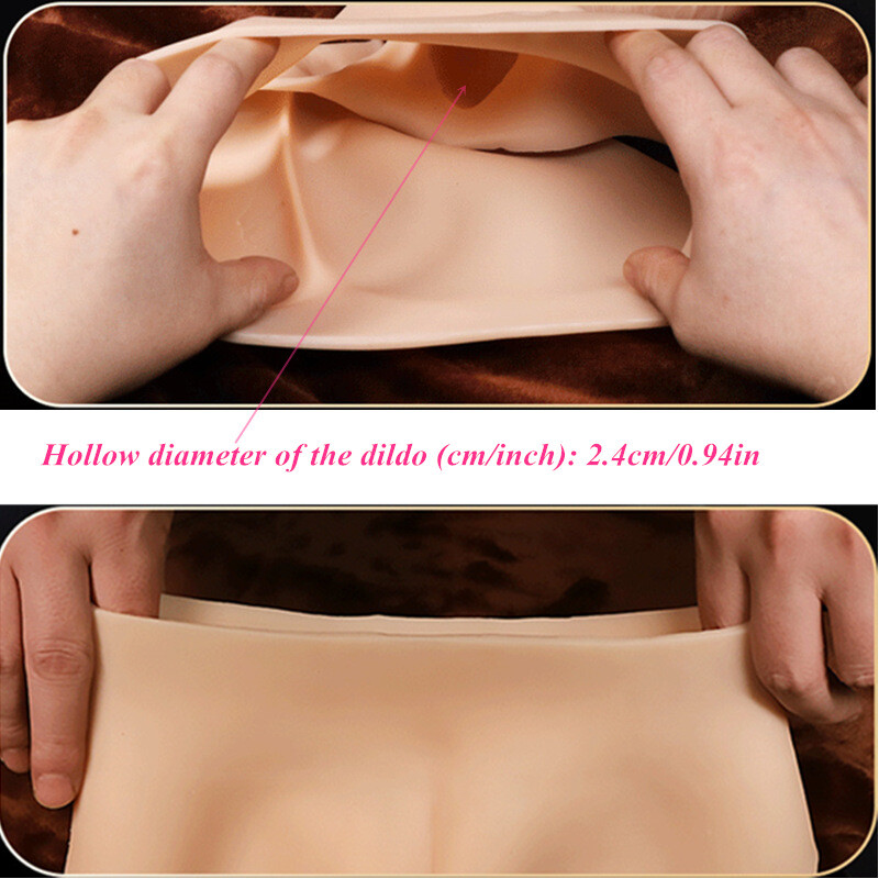 Strap-on Dildo Panties Realistic Dildo Wear Pants Lesbian Strap on Penis Sex Toy gallery