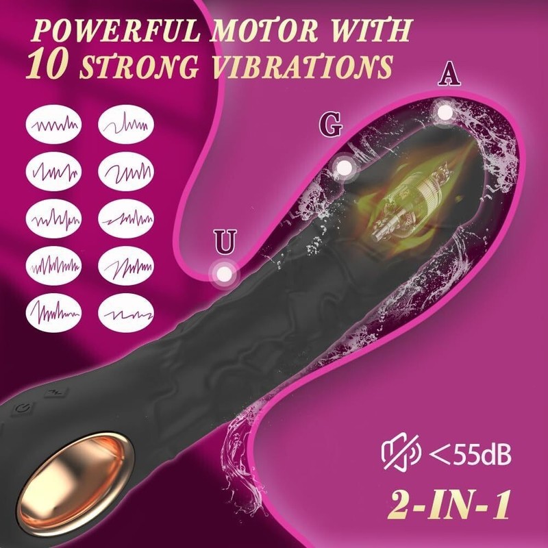 Realistic Heated Dildo Clit Vibrator G-Spot Massager Big Sex Toys For Women gallery