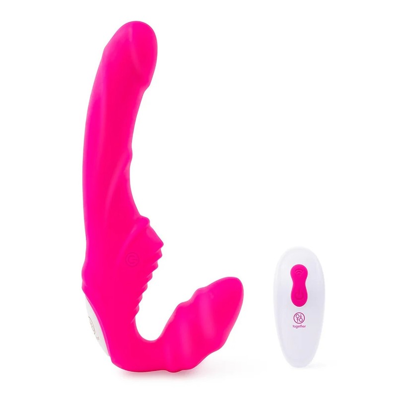 Together Strapless Remote Control Vibrator Pink gallery