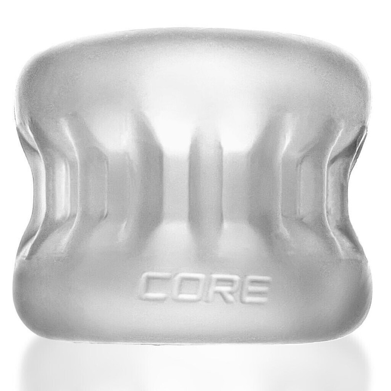 Oxballs Core Gripsqueeze Ball Stretcher Cock Ring Clear