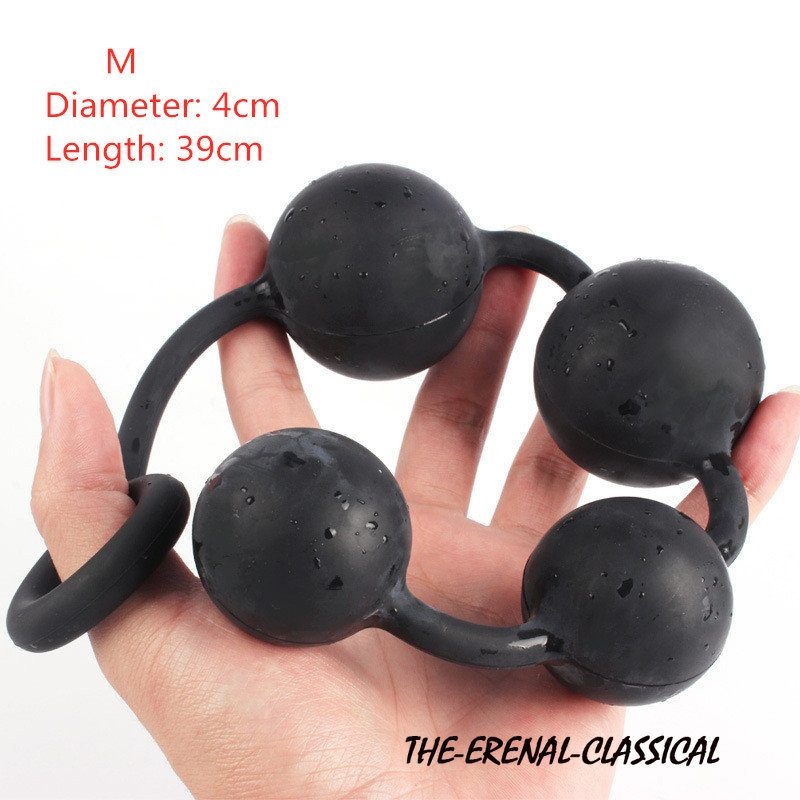 Removable Anal Plug Pull Bead Dildo Butt Plug Anal Toys Tail Butplug Sex Toys gallery
