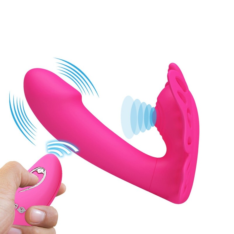 Wireless Remote Control Vibrating Clitoral G-spot Vibrator Stimulator Massager gallery