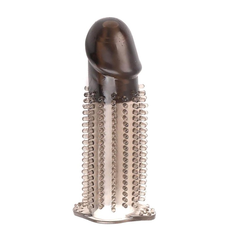 5&Prime; Funda Extensora de Pene de 2&Prime; Adicional Preservativo Reutilizable 20% Grosor