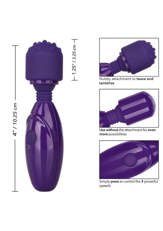 CalExotics Tiny Teasers Nubby USB Rechargeable Mini Vibrator gallery