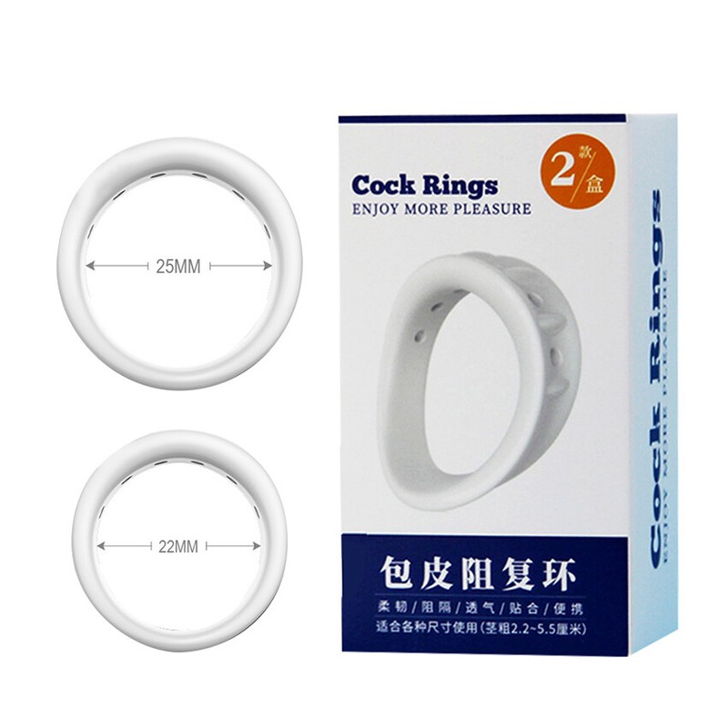 Foreskin Correction Cock Penis Ring Male Erection Stronger Sex Toy FOR Men Gays gallery