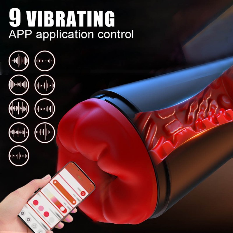 Blowjob Automatic Masturbater Cup 3D Stroker Masterbator Adult Sex Toy for Men gallery