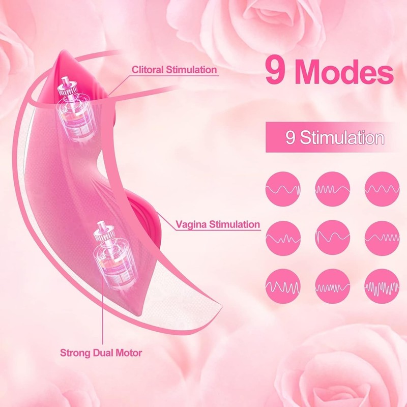 Wearable Panty Vibrators App Remote Control Vibrator with 10 Vibration Modes gallery