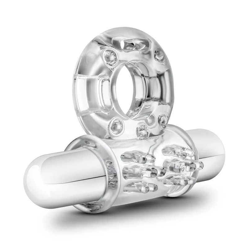 Vibrating Penis Erection Enhancing Prolong Delay Cock Ring Sex-toys for Couples gallery