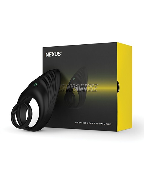 NEXUS ENHANCE VIBRATING COCK & BALL RING RECHARGEABLE SUBMERSIBLE VIBRATOR