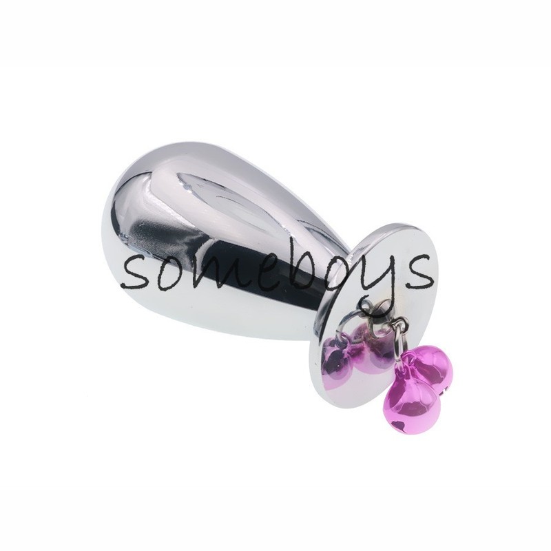 Umbrella Shape Buttplug Stainless Steel Leash Chain Anal Plug Pendant Sex Toys gallery
