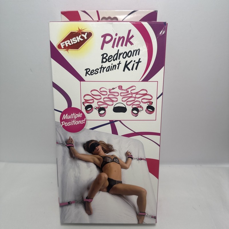 Frisky Pink Bedroom Bondage Restraint Kit New – Only Fans