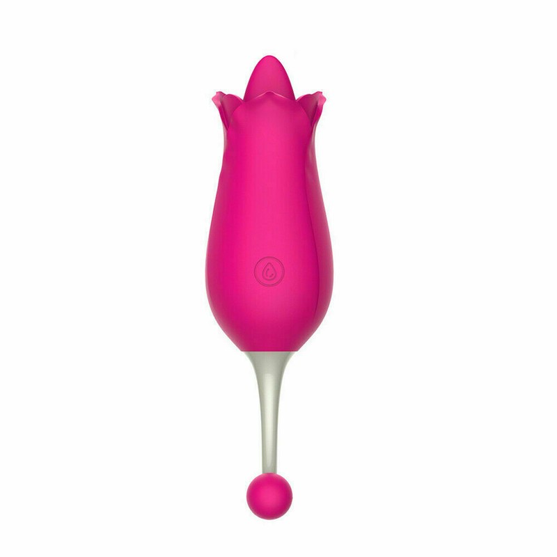 Red Electric Vibraging Clit G-Spot Simulator Vibrator Nipple Breast Massager gallery