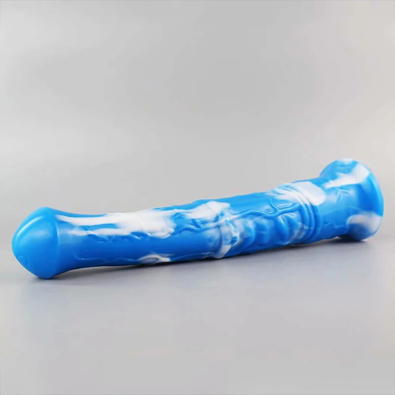 9&Prime; Realistic Silicone Big Knot Anal Dildo Giant Strong Suction Cup Anal Plug