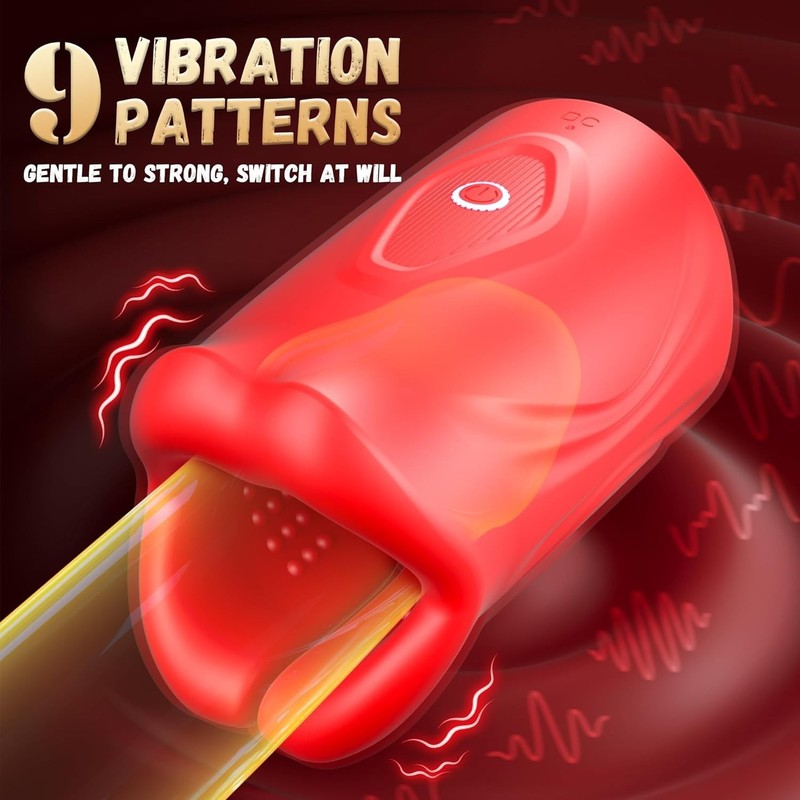 Luxury Male Sex Toy - Hands-Free Masturbation Cup with 9 Unique Vibration Modes gallery