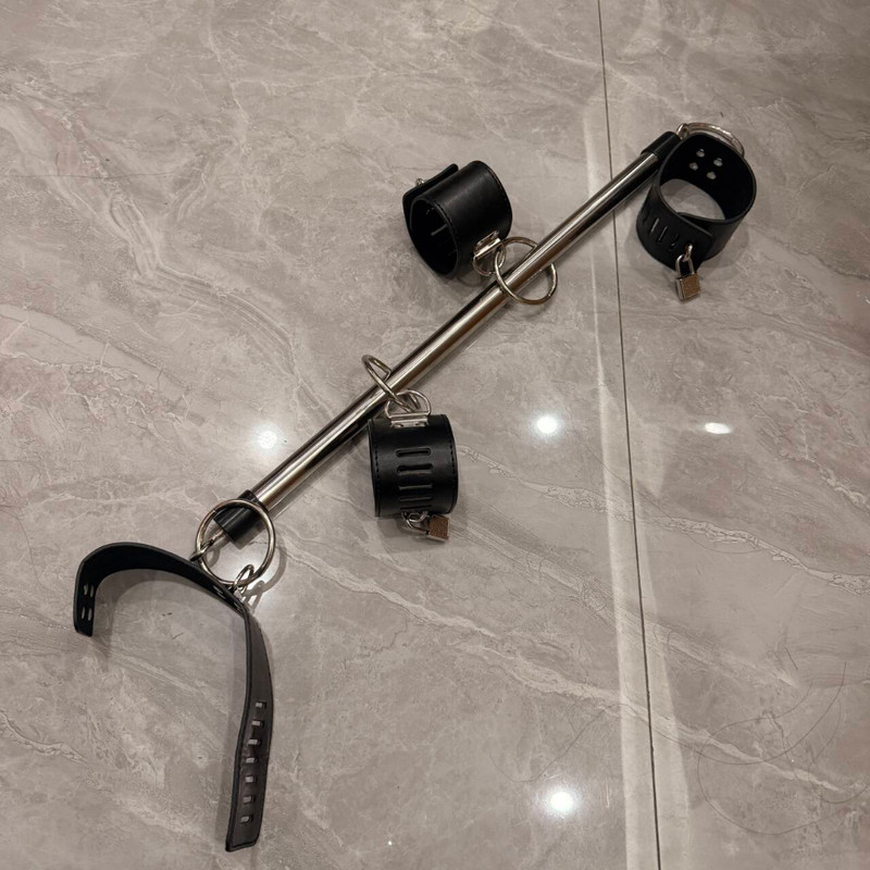 Open Leg Bar BDSM Bondage Sex Toys with Handcuffs Ankle Collar Cuffs for Adults gallery
