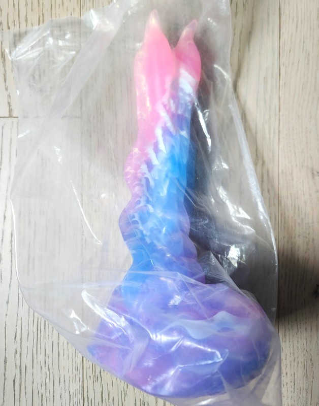 NEW SNARK'S MAW Fantasy NEAR CLEAR Silicone Dildo MEDIUM Toy PPS Bad Dragon Like gallery