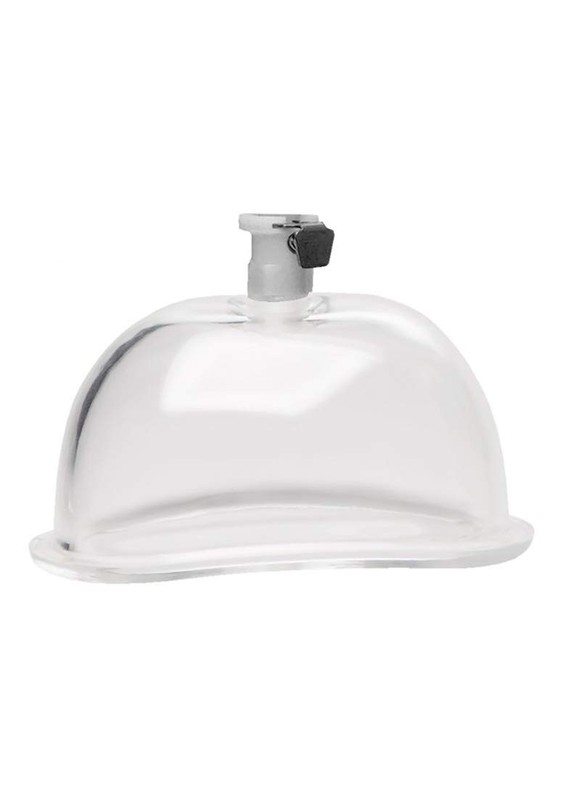 Size Matters Large Vaginal 5&Prime; Pumping Cup Attachment, Clear, 1 Count