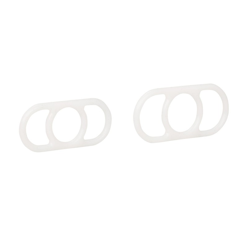 CAL EXOTICS Optimum Series Silicone Erection Enhancer Support Rings WHITE gallery