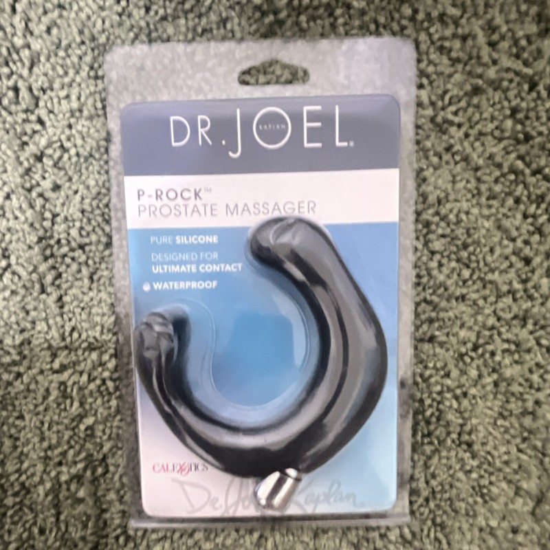 Cal Exotics Dr Joel Kaplan P-Rock Prostate Massager Black – Anal Vibrator