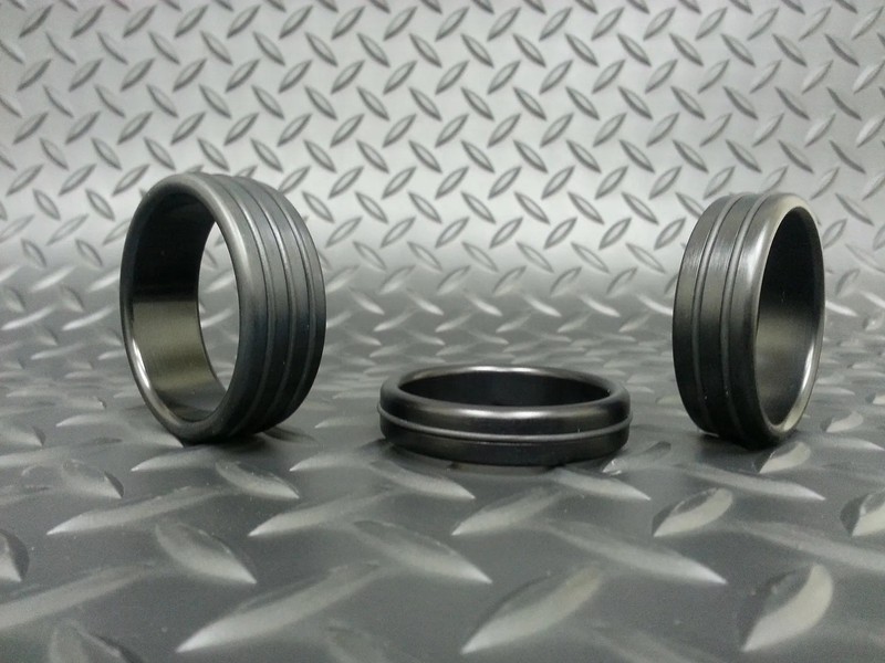 Stealth Black Style Glans Ring in Anodized Aluminum gallery