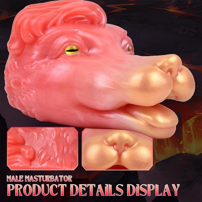 Monster Onahole Soft Silicone Pocket Pussy Realistic Male Masturbator gallery