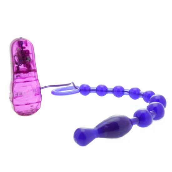 Flexible Bendable Vibrating Butt Plug Anal Beads Vibe Beginner Anal Play Sex Toy