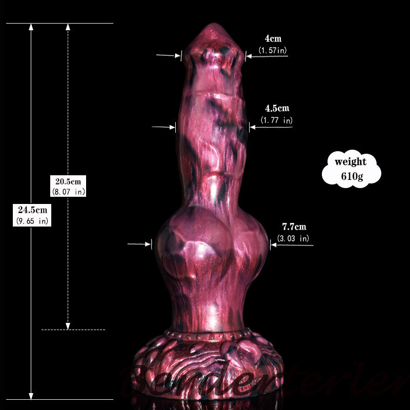 Thick Big Knot Dildo with Strong Sucker Spirits Fantasy Penis Anal Plug Sex Toys gallery