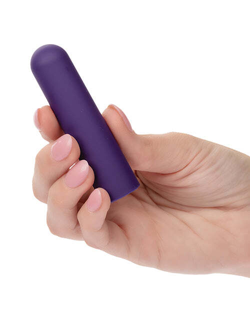 Rounded Bullet Vibrator Rechargeable Waterproof Vibe Sex Toys for Women Purple gallery