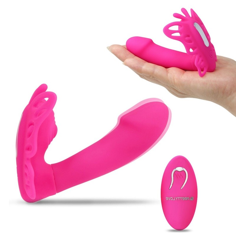 Wireless Remote Control Vibrating Clitoral G-spot Vibrator Stimulator Massager