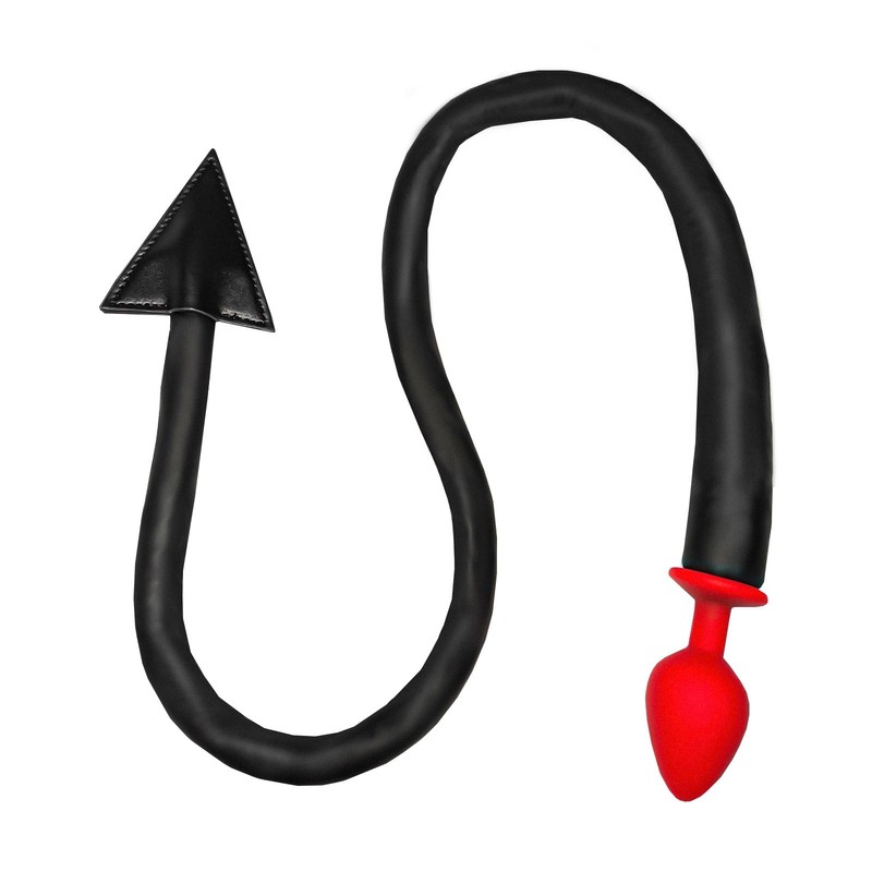Silicone Butt Plugs with Devil Tail Cosplay Anal Plug Anal Tail Sex Toys Smoo gallery