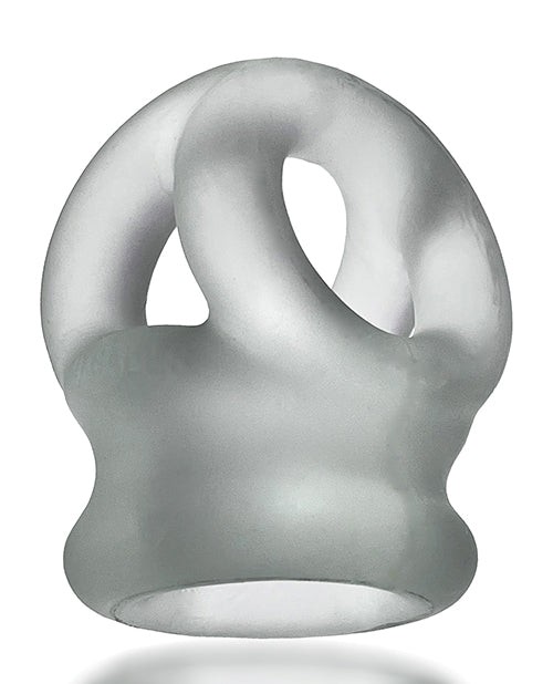 Oxballs Tri Squeeze Cocksling and Ballstretcher – Clear Ice