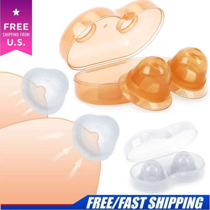 1/2pc Nipple Vacuum Cup Sucker Enlargement Enhancer Nipple Pump Sucker for Women