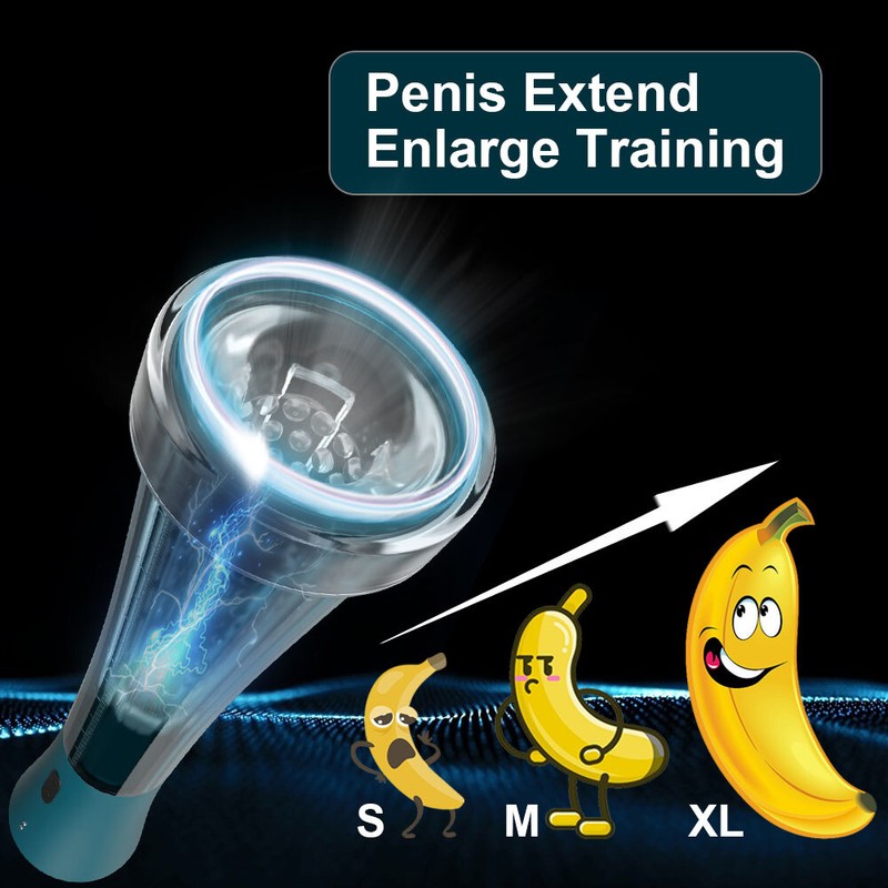 Handsfree Automatic Male Masturbator Sucking Oral Vibrator Vacuum Penis Pump Cup
