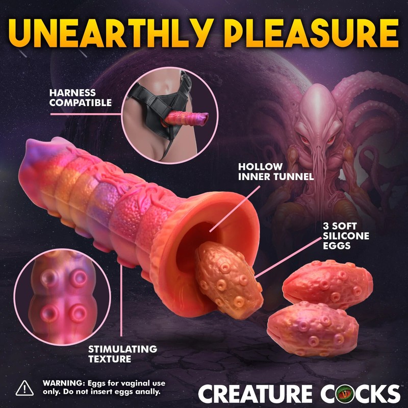 Nymphoid Ovipositor Silicone Dildo gallery